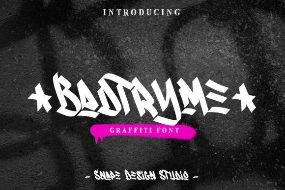 Badtryme: The Urban Display Font That Elevates Small Business Branding