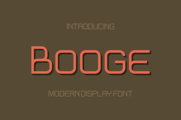 Booge: The Modern Display Font for High-Impact Web Design
