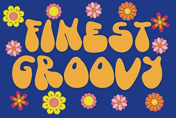 Finest Groovy: The Retro Display Font That Brings Brands to Life