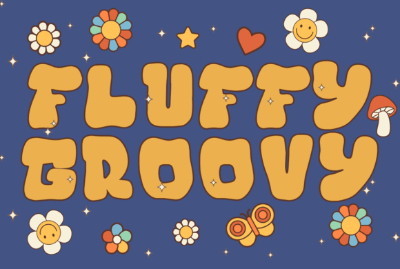 Fluffy Groovy: The Retro Display Typeface for Modern Web Design