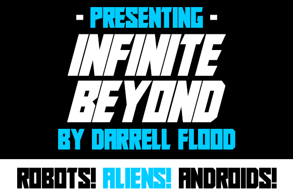 Infinite Beyond: A Modern Typeface for Bold Editorial Design