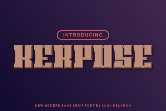 Kerpose: The Bold Display Font That Elevates Digital Brand Experiences