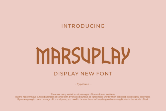 Marsuplay: The Modern Display Font for Scroll-Stopping Campaigns