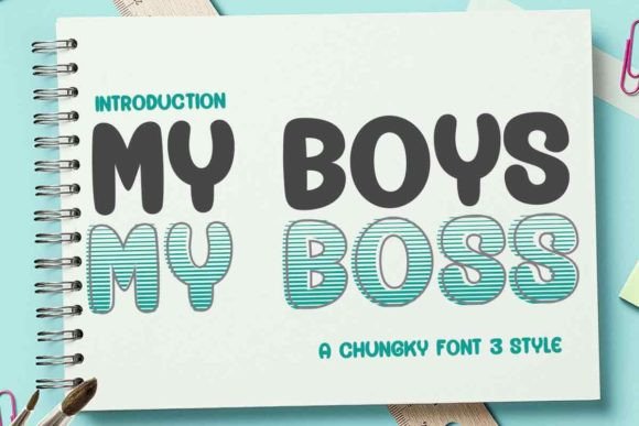 My Boys My Boss: The Display Font That Transforms Digital Brand Experiences