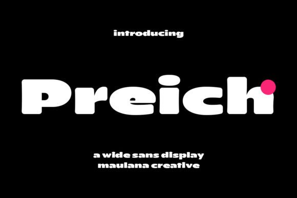 Preich: The Rounded Typeface That Elevates Handmade Brands