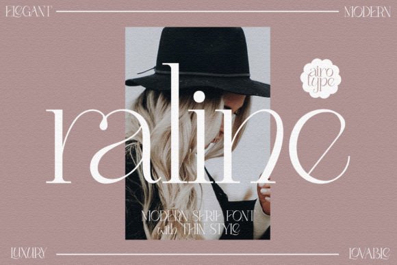 Raline: The Elegant Serif Typeface for Polished Branding