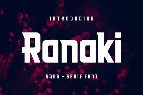 Ranaki: A Designer's First Look at This Bold Display Type