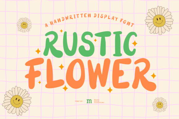 Rustic Flower: A Versatile Display Typeface for Modern Web Design