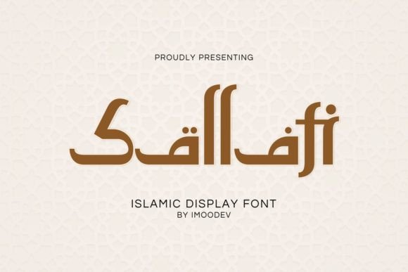Sallafi: The Premium Display Font That Elevates Your Brand Identity