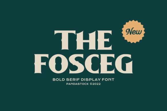 The Fosceg: A Modern Display Typeface for High-Impact Web Design