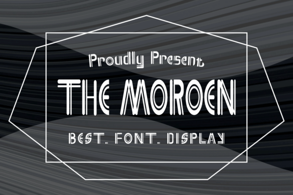 The Moroen Typeface: A Bold Display Font for Digital Branding