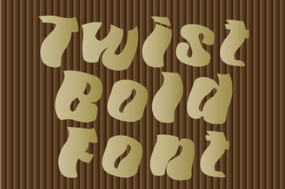 Twist Bold: A Playful Display Font for Modern Brand Identity