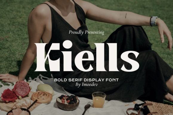 Upgrade Your Brand Identity with the Kiells Display Typeface