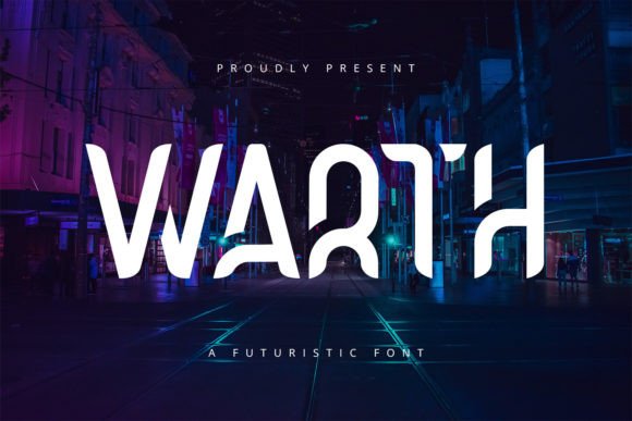 Warth Typeface Review: A Futuristic Display Font for Bold Branding